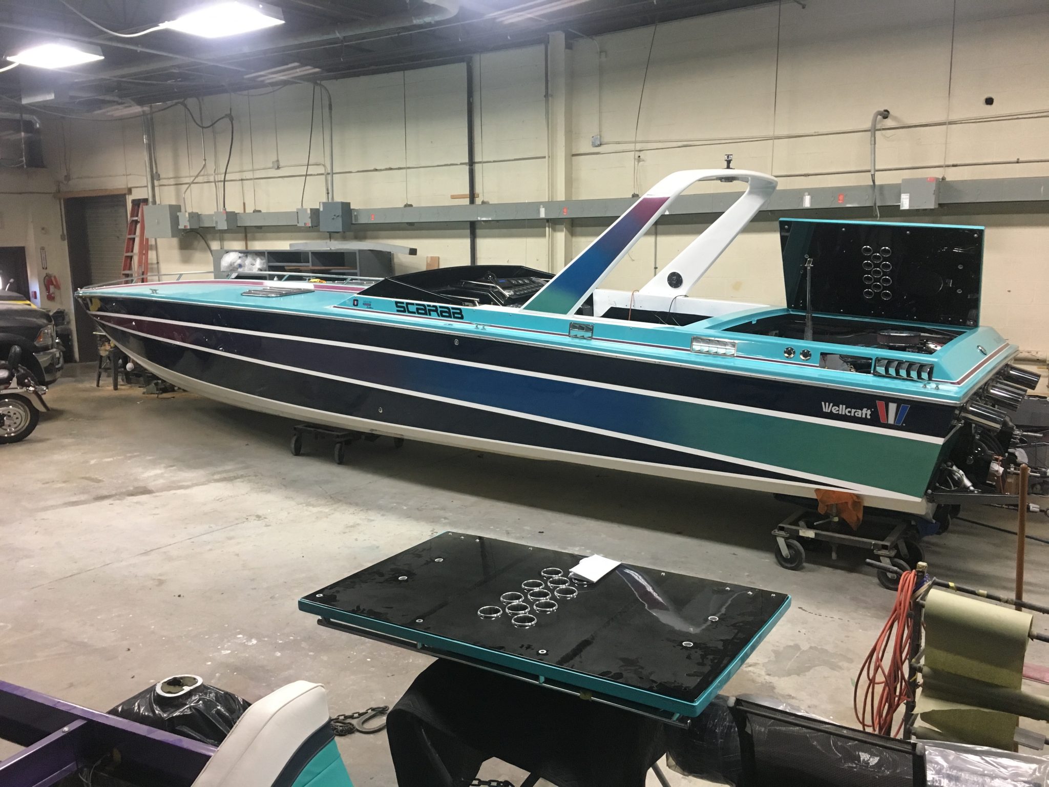 1986 Miami Vice Edition Scarab Completely Restored and Updated