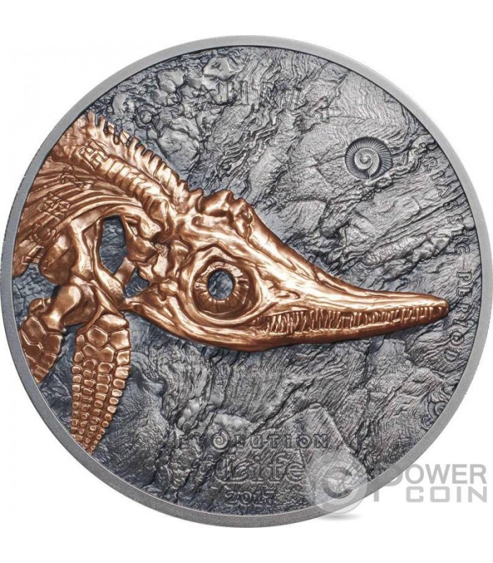 2023年 PREHISTORIC LIFE ステゴサウルス 1オンス銀貨 2023年