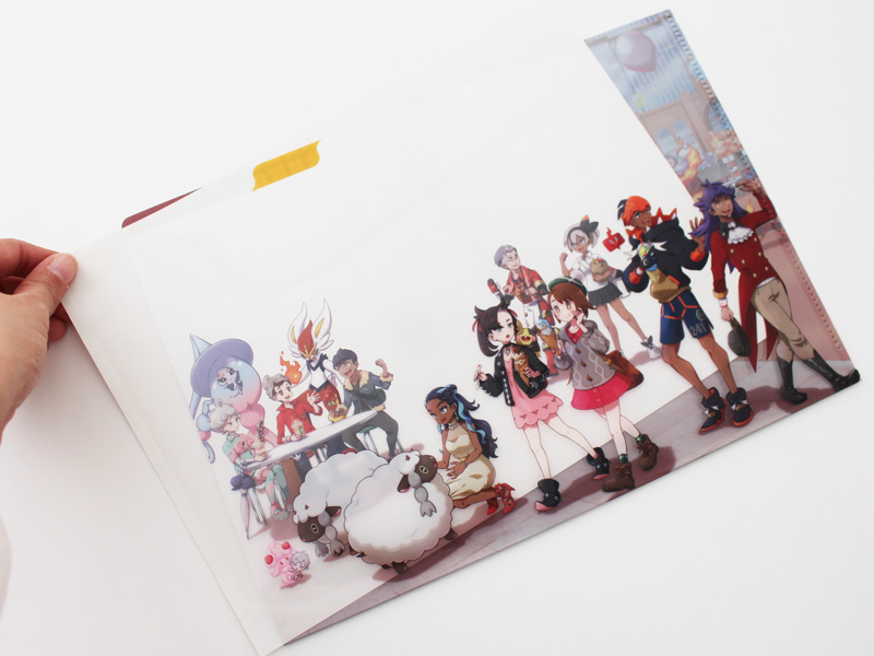 ポケモン 剣盾ホワイトデーキャンペーン当選品 クリアファイル 3枚