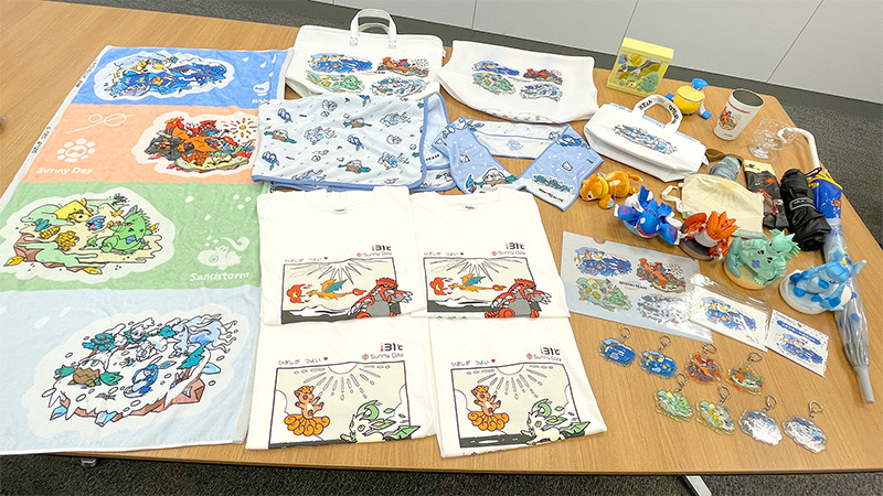 天気にまつわるとくせいや、わざをもつポケモンたちにフォーカ スした