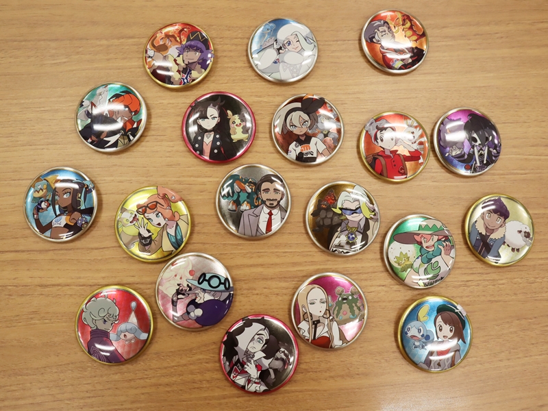 ポケモン 缶バッジコレクション ガラル編 全19種 ポケモン 缶バッジ