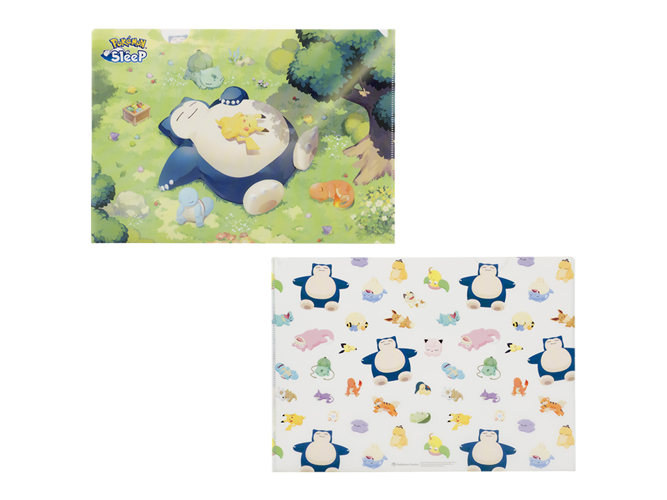 ポケモン ポケモンスリープ Pokémon Sleep クリアファイル6種 A4クリア
