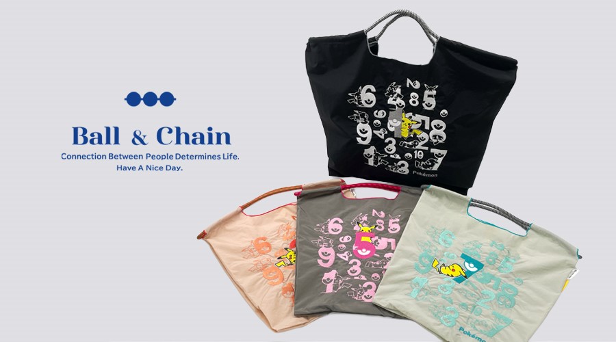Ball&Chainのショッピングバッグにポケモンデザインが登場