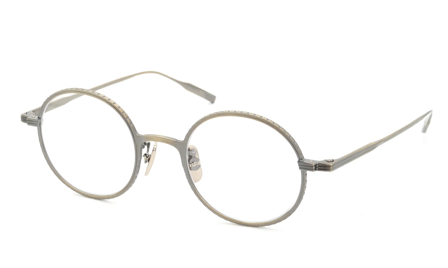 OG×OLIVER GOLDSMITH レンズグリーン フレームシルバー