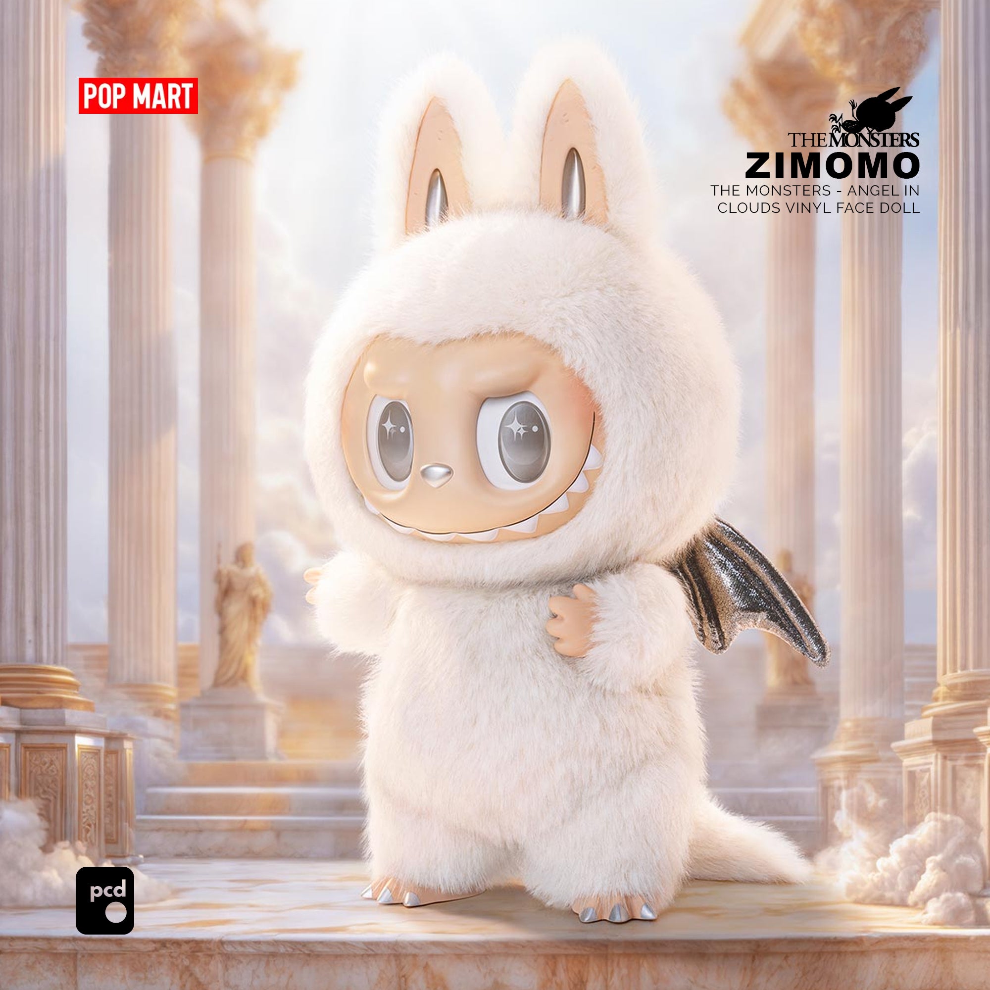 THE MONSTERS - ANGEL IN CLOUDS ZIMOMO Vinyl Face Doll – POP