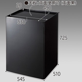 ワンタッチディスプレイBOX（黒）: 季節装飾・造花｜販促物・販促通販