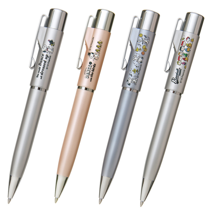 スヌーピー タニエバー スタンペンGノック式(既製品) 9mm丸浸透ネーム