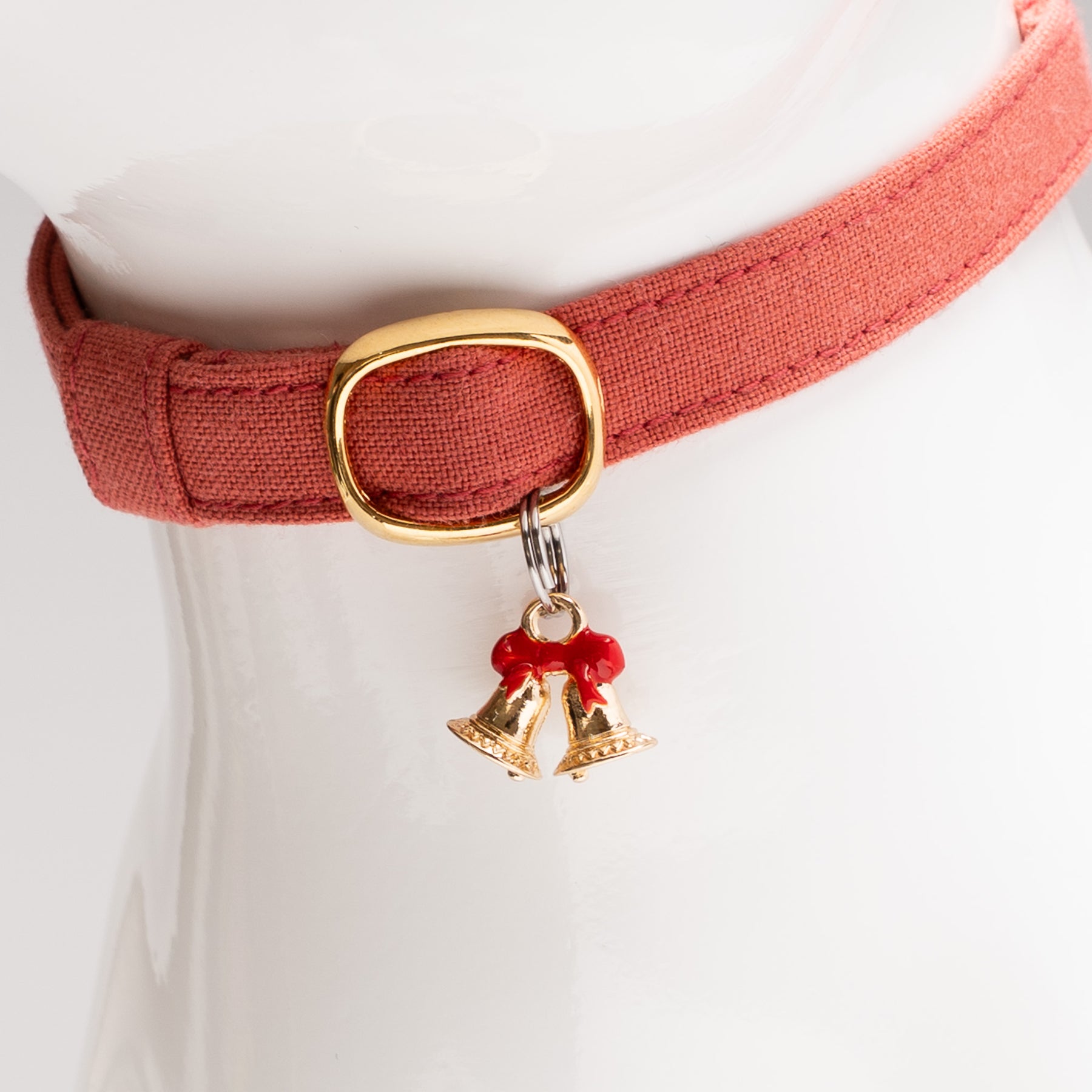 猫首輪用チャーム クリスマスベル｜ぽぽねこ公式オンラインショップ