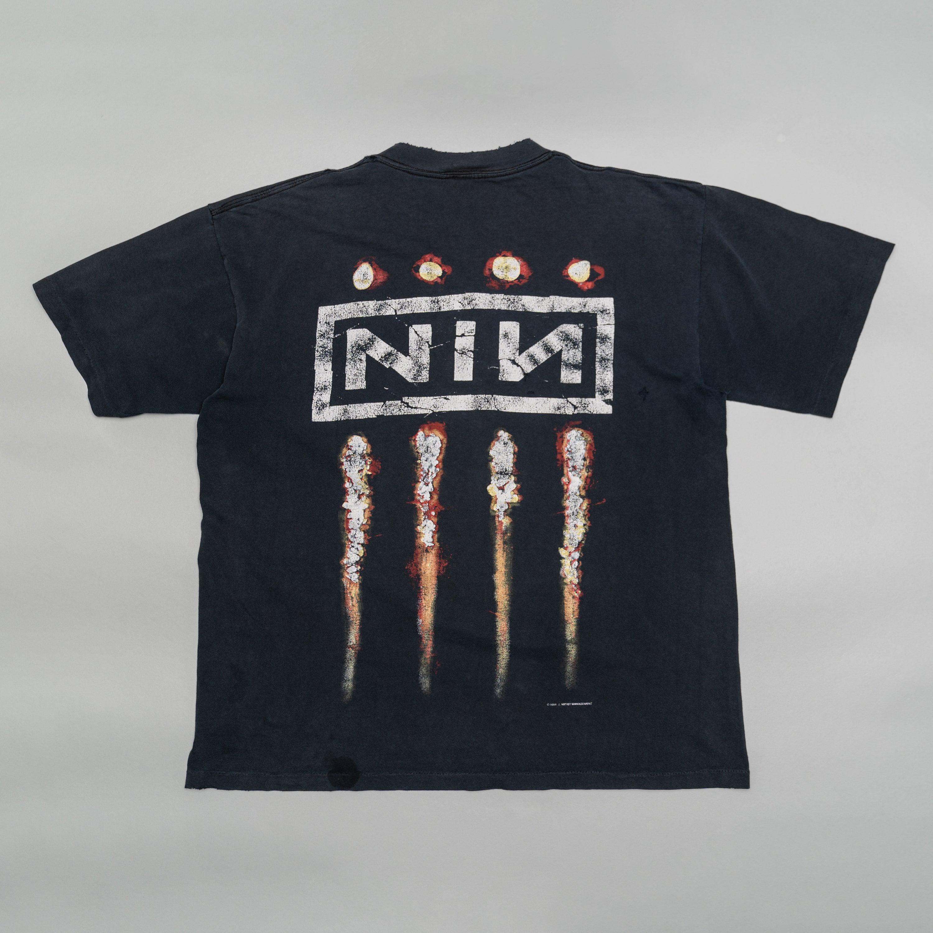 NINE INCH NAILS THE DOWNWARD SPIRAL T-SHIRT – PORTRATION