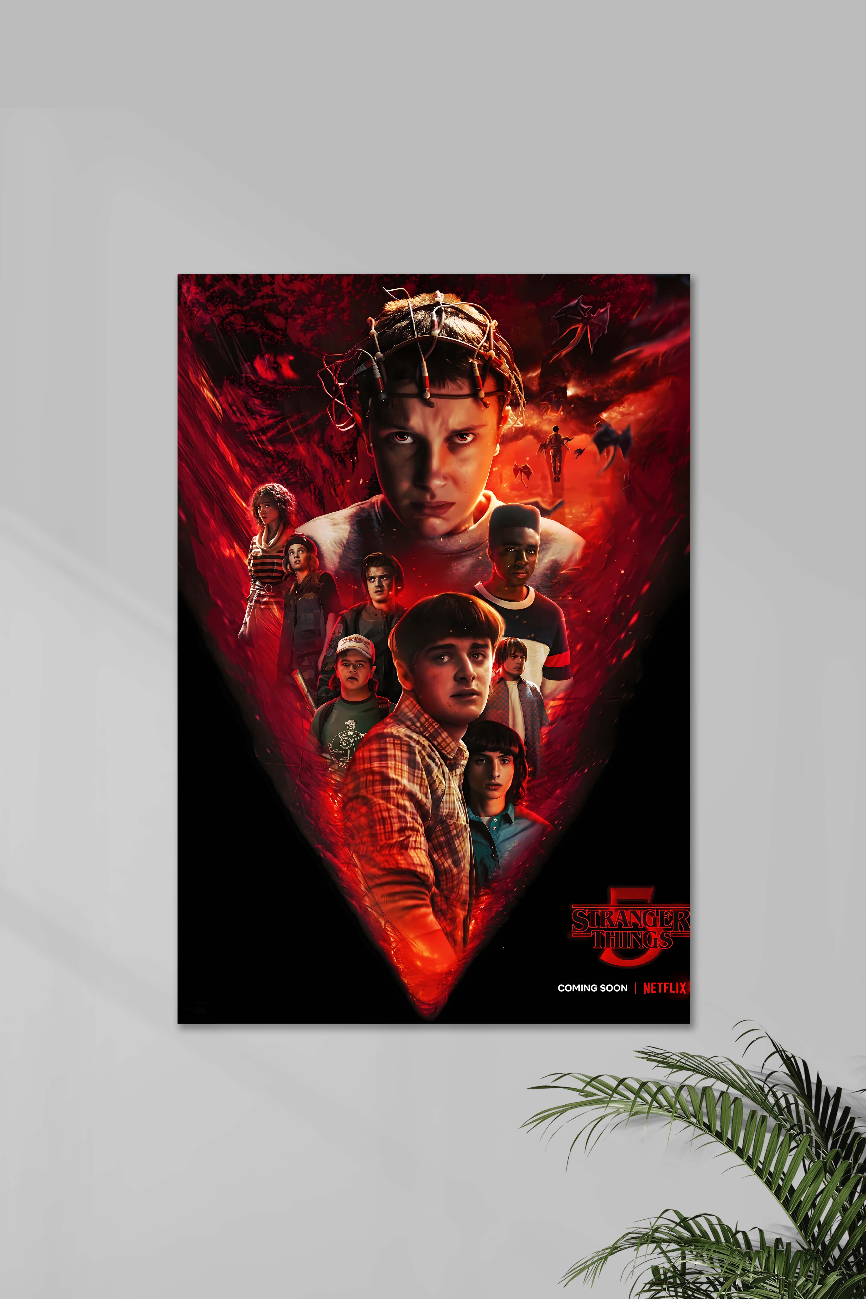 Netflixオリジナルシリーズ『STRANGER THINGS』ポスター。 Stranger