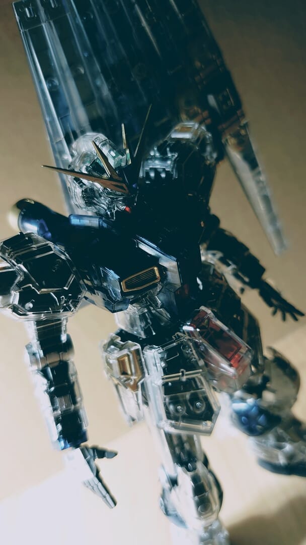 RG「1/144 νガンダムHWS[クリアカラー]」レビュー【後編