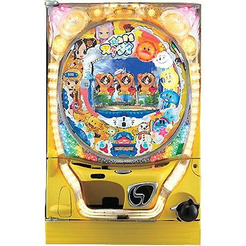 CRA新お天気スタジオL3AU 1/135パチンコ台 卓上型 コンパクト 実機 CRA