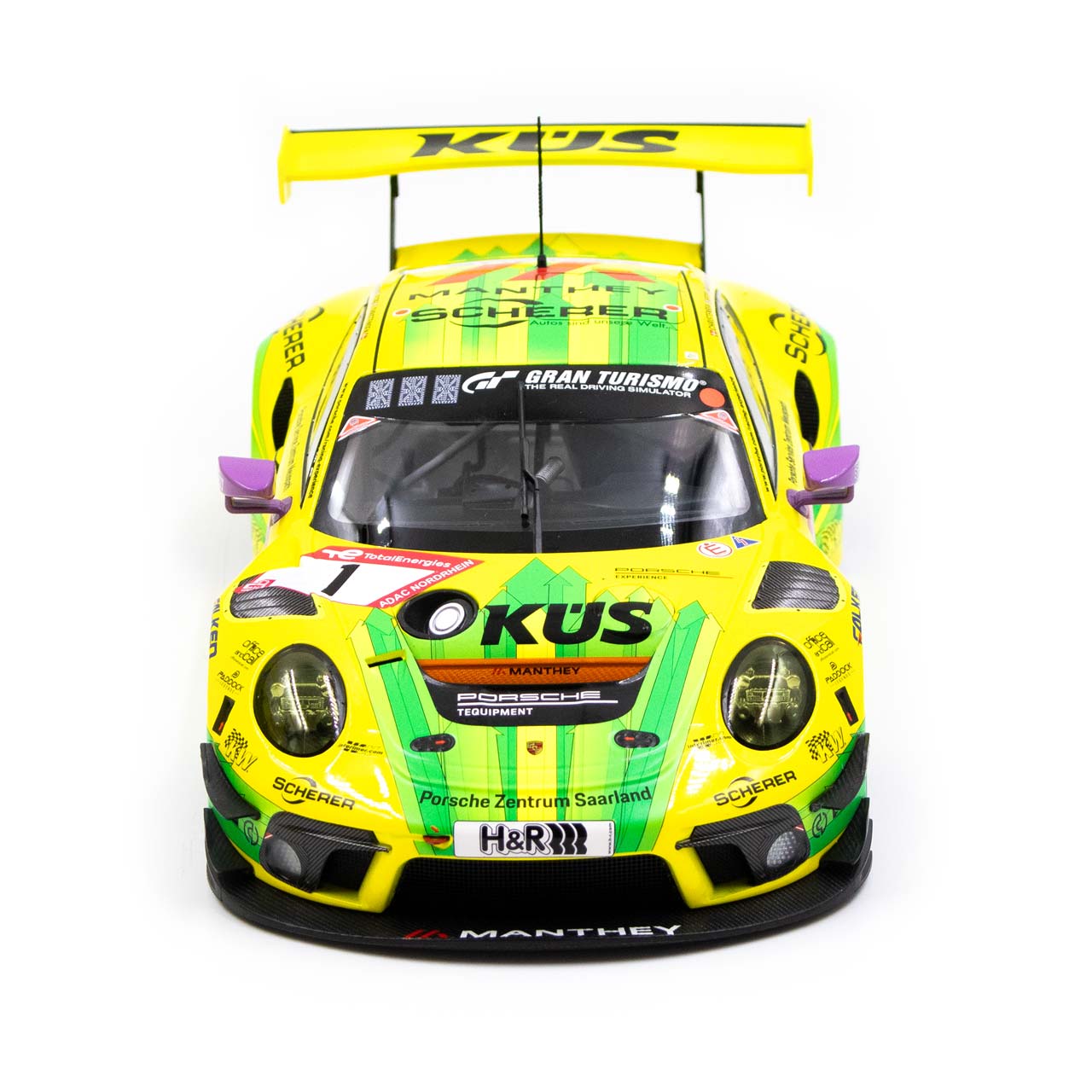 ミニカー MantheyRacing Porsche 911 GT3 RSR 2009 MantheyRacing