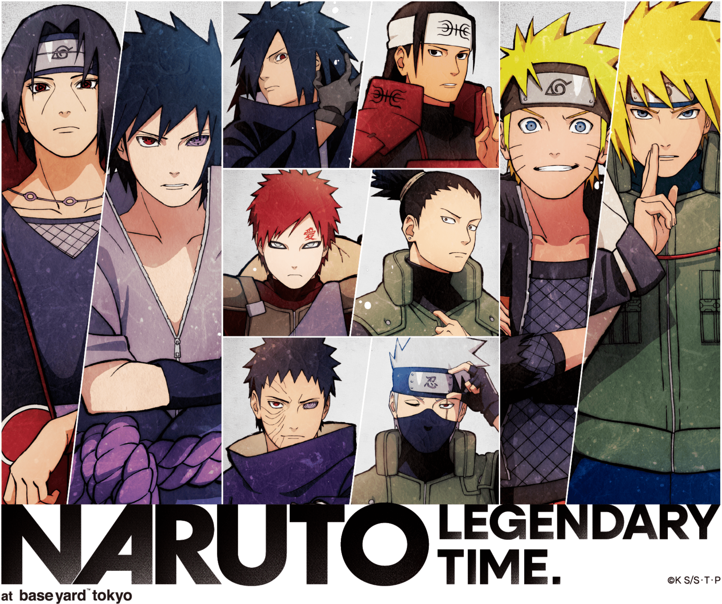 NARUTO展 名場面ポスター全9種 コンプリートセット NARUTO展 名場面