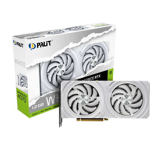 Palit Products - GeForce RTX™ 4070 White ::