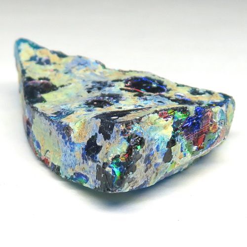 アフガニスタン産 ローマングラス 銀化ガラス 穴無し 銀化の奇跡