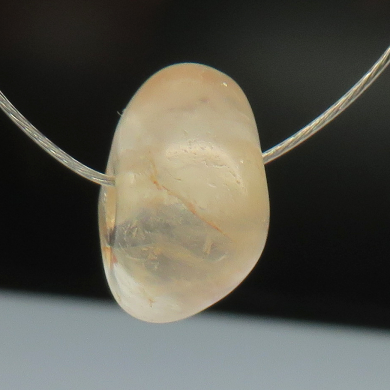 ☆N0401☆古代石 (224) 出土 水晶 6面クオーツビーズ アフガニスタン