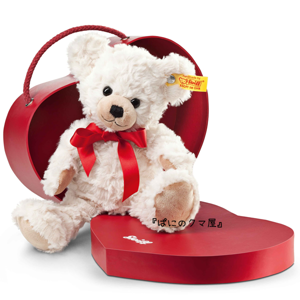 バカラ シュタイフ 1000体限定 テディベア ハートペンダント バカラ