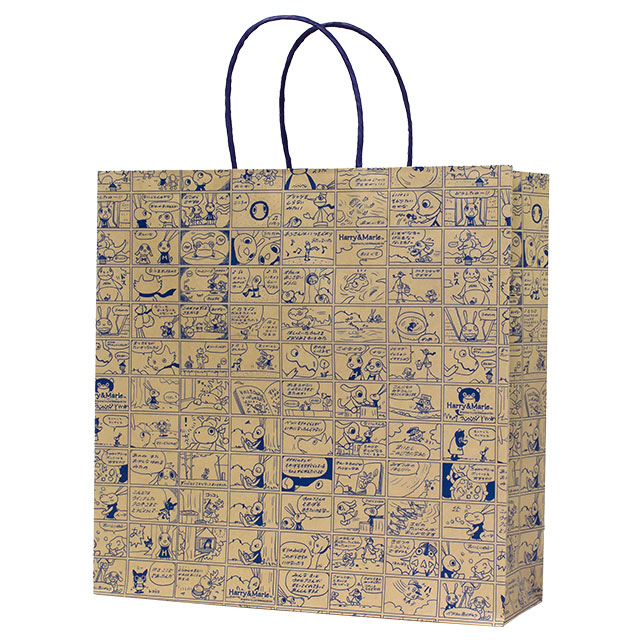 PB652-オリジナル紙袋｜カフェ店舗様 | オリジナル紙袋・手提げ袋の