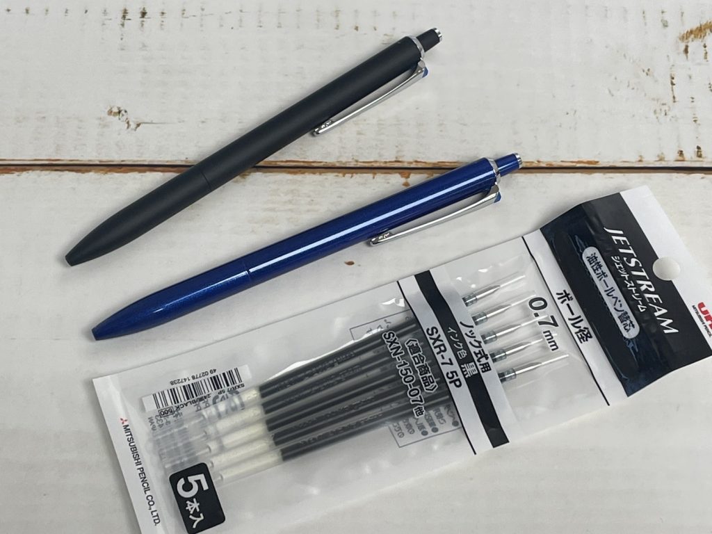 この時期人気の「ジェットストリームプライム」単色ノック式ボールペン