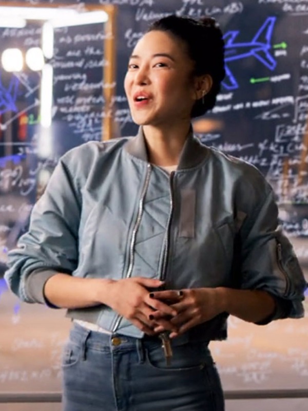 Lift 2024 Yun Jee Kim Cropped Bomber Jacket - Paragon Jackets