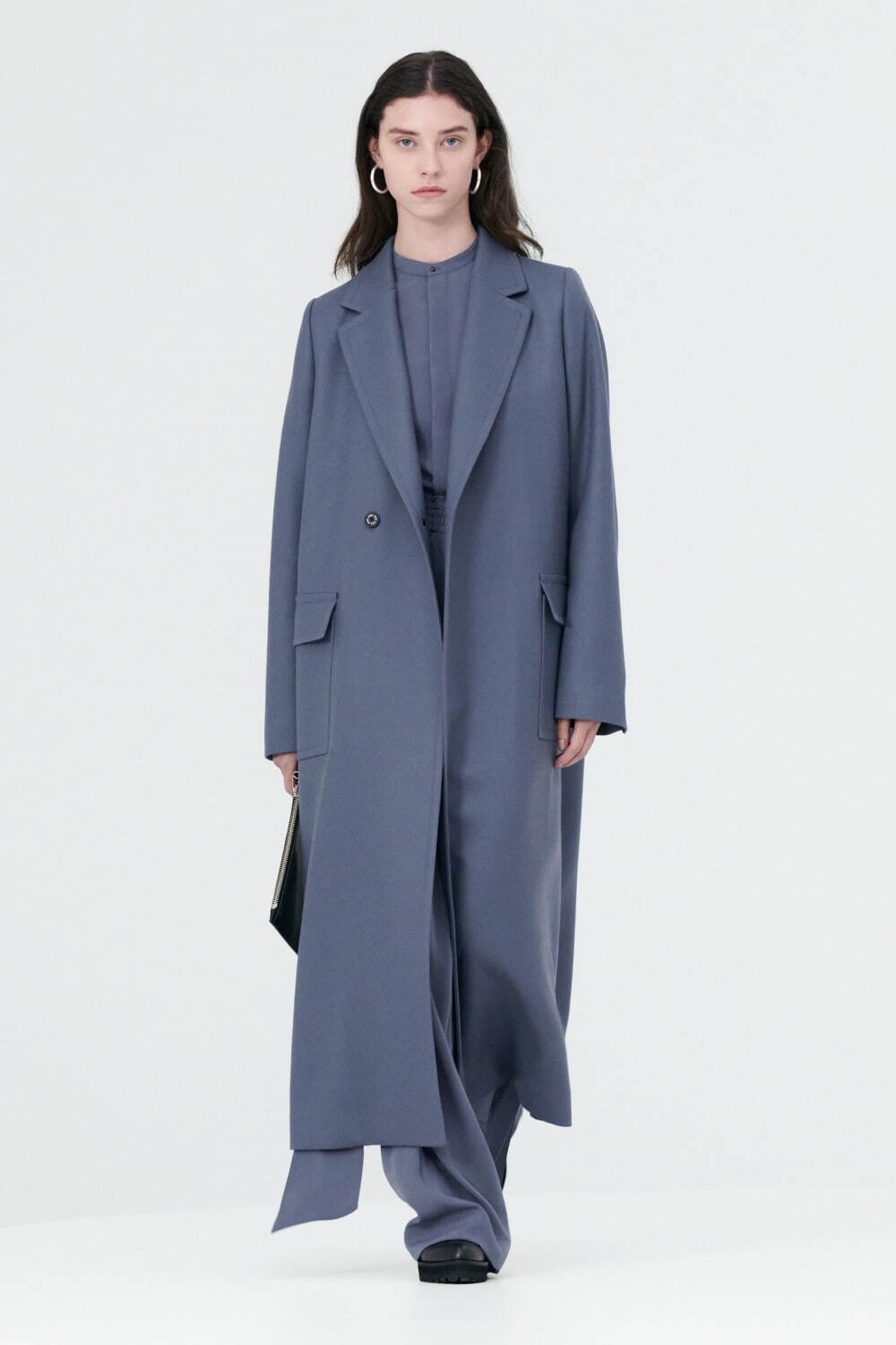 HYKE チェスターコート サイズ1 グレー値下げ！！ 【公式通販】