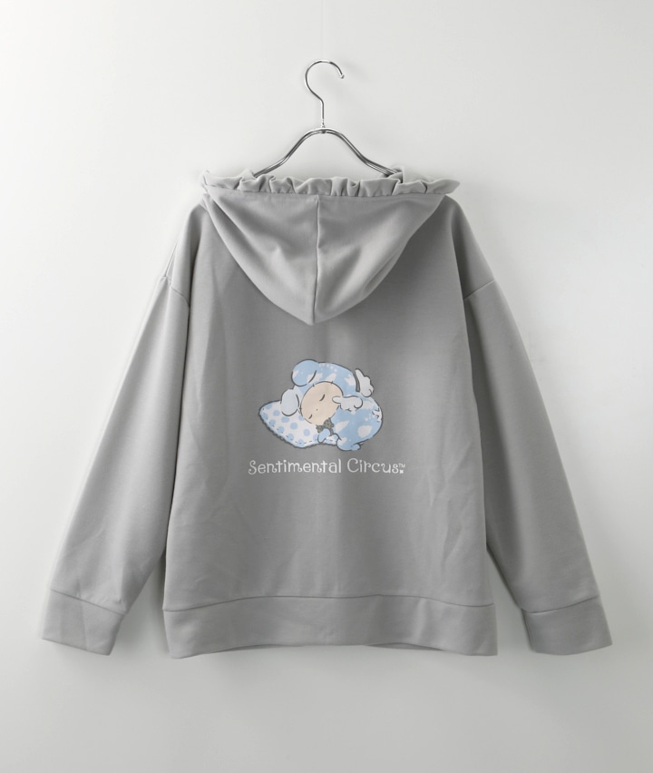 センチメンタルサーカス】フリルパーカーセットアップ(Mサイズ ブルー