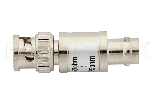 HP 11852B アダプタ、50 Ω N型（メス）～75 Ω N型（オス） 11852B