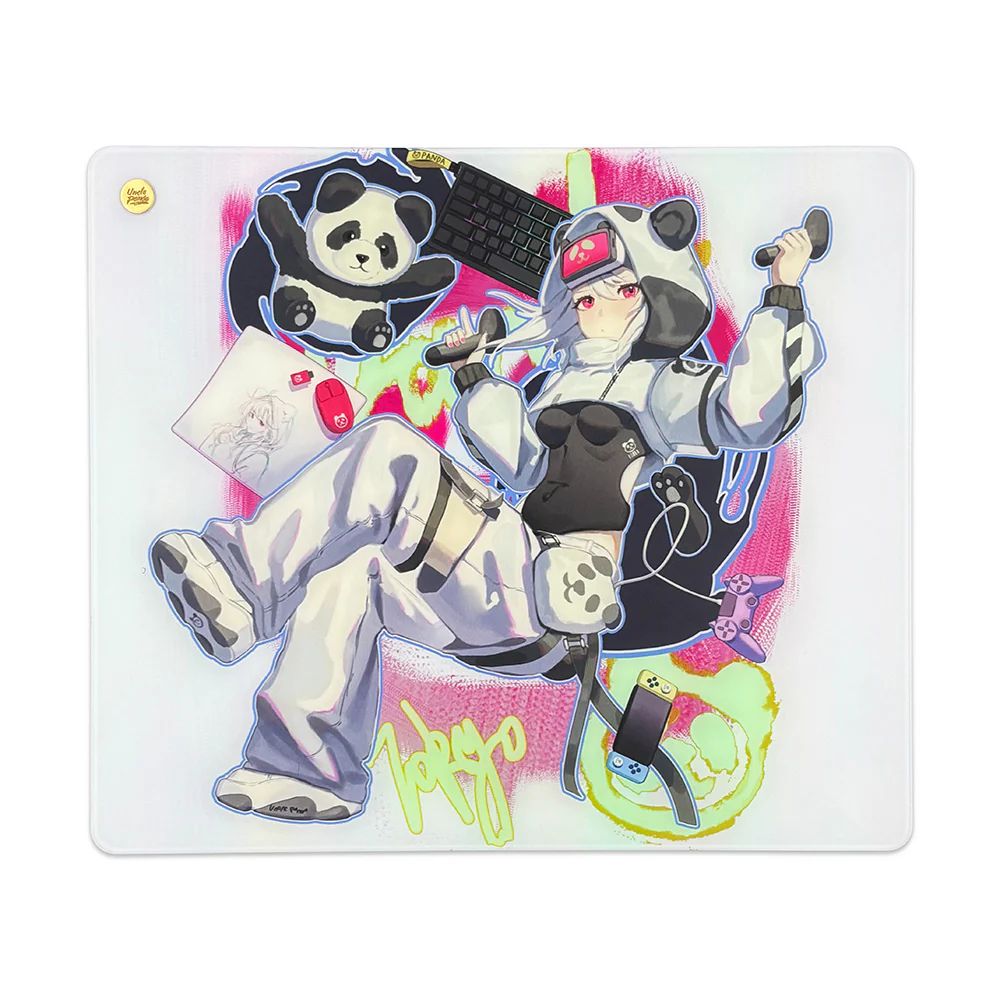 Uncle Panda NODE ガラスマウスパッド | パソコン工房【公式通販】