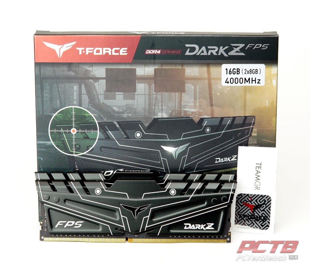 Teamgroup DARK Z FPS DDR4 Memory Review - PCTestBench