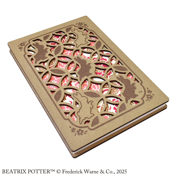 透かし彫り御朱印帳 (牡丹)