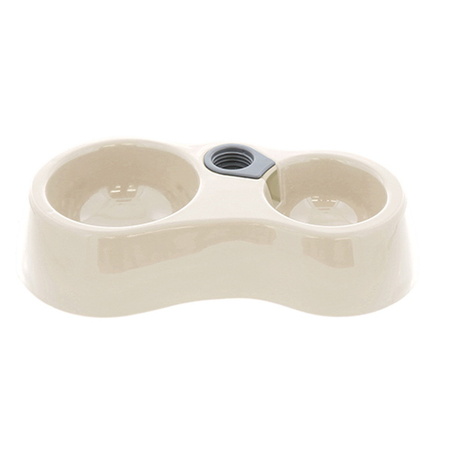 給水機能付きWディッシュ ホワイト | ペティオ オンライン ショップ本店