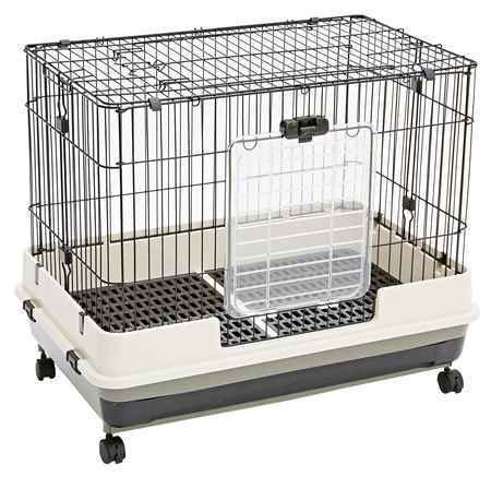 Add.Mate Lapin アドメイトラパン 掃除のしやすい広々ケージ ノワール