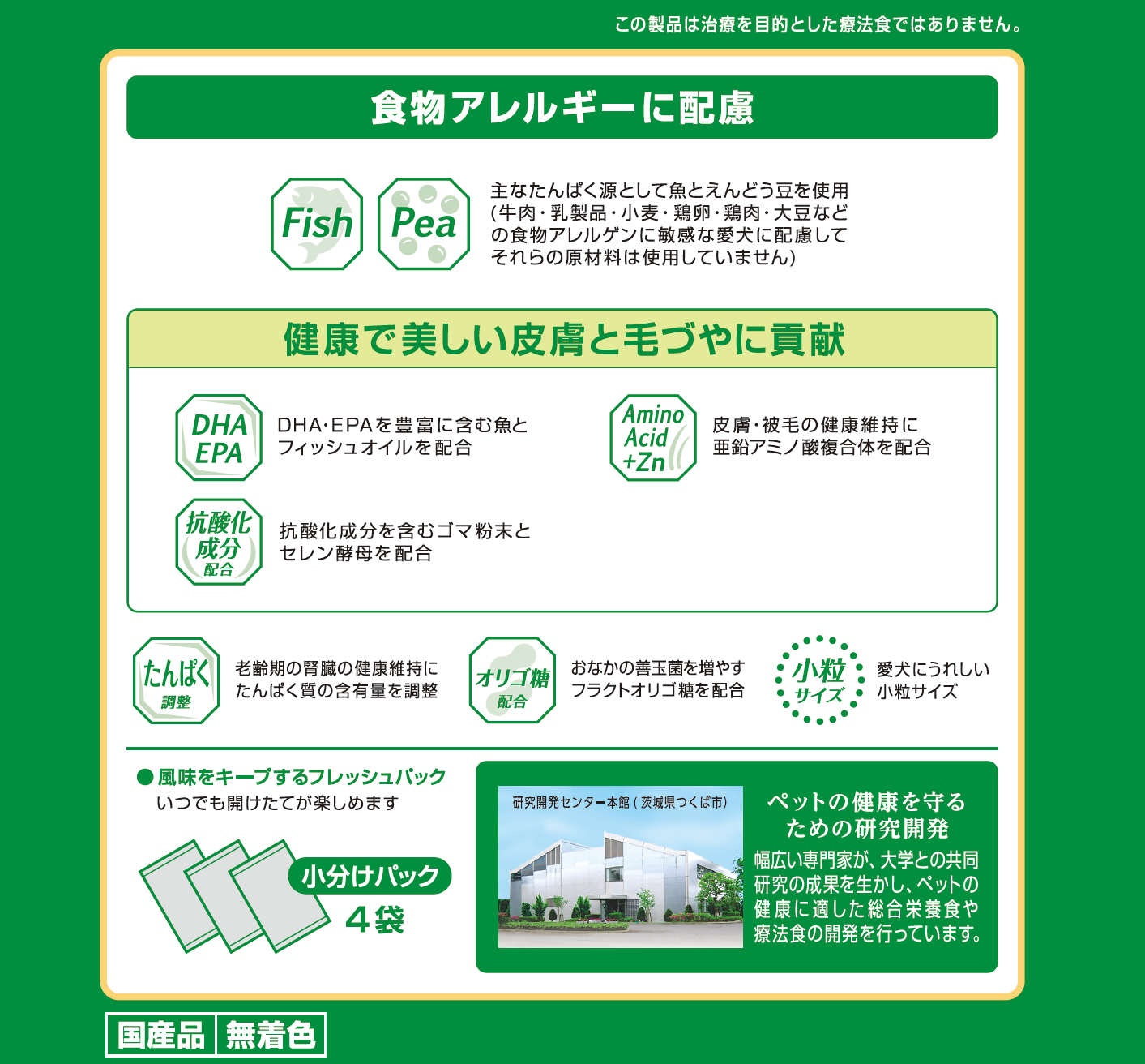 メディコートアドバンス アレルゲンカット 魚＆えんどう豆たんぱく 11