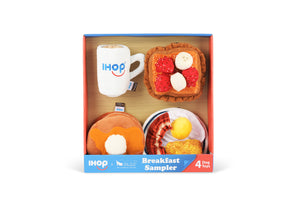 IHOP x P.L.A.Y. Breakfast Sampler Bundle: Dog Toy Collab