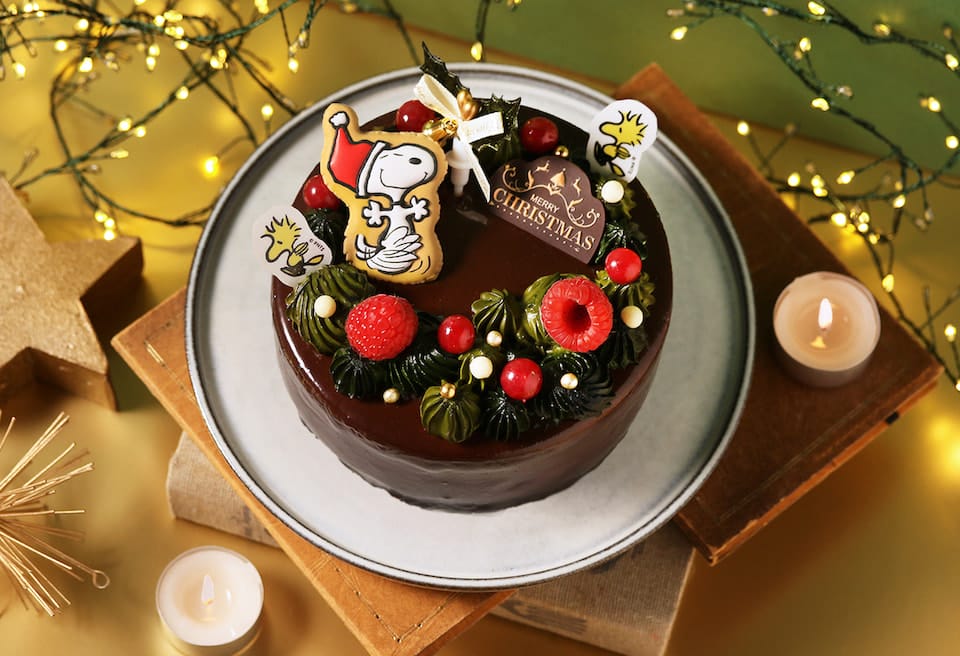 数量限定】シックで大人なデザインに仕上げたPEANUTS Cafeのクリスマス