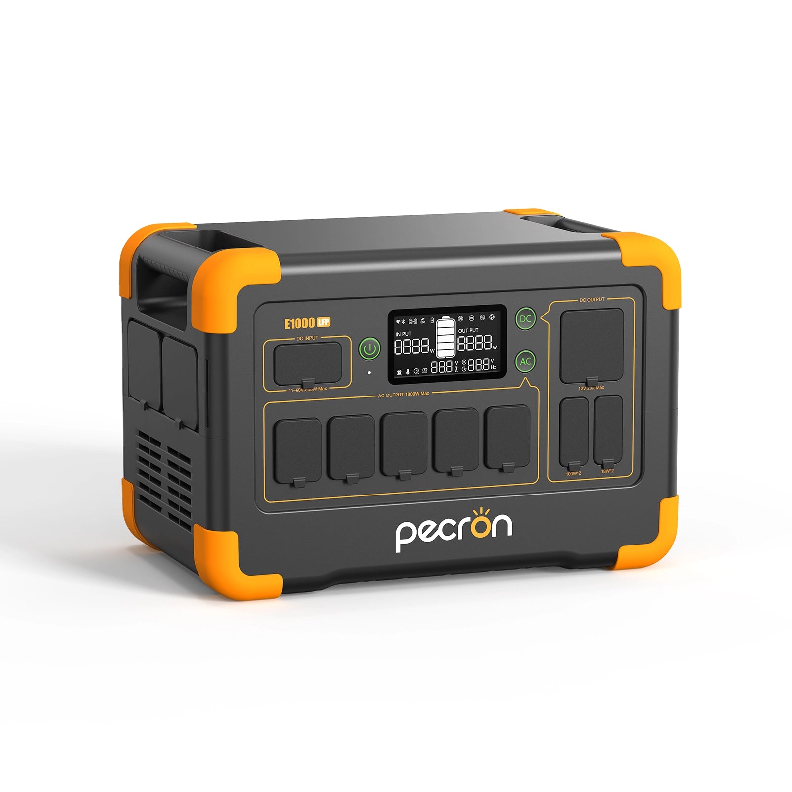 PECRON E500LFP ポータブル電源｜576Wh・600W｜UPS機能・アプリ操作
