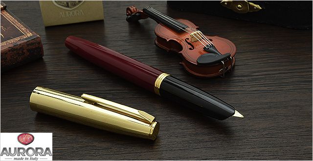 AURORA アウロラ 万年筆 特別生産品 デュオカルト 万年筆 DC57-DXM
