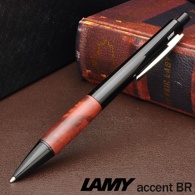 LAMY ラミー ボールペン アクセント BR ブライヤーウッド | ペンハウス