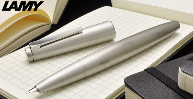 合馬】LAMY 2000 万年筆 プレミエステンレス EFニブ ラミー（LAMY