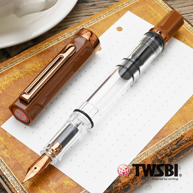 TWSBI エコ エスプレッソ STUB1.1 TWSBI ECO Espresso Bronze Fountain Pen