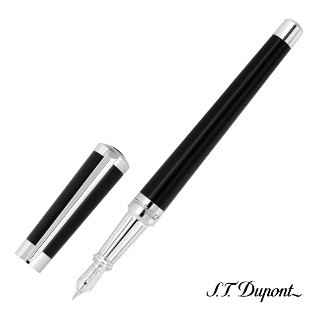 S.T.Dupont エス・テー・デュポン 万年筆 リベルテ シャイニーブラック