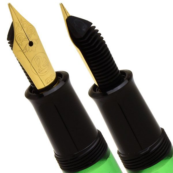 Pelikan ペリカン 万年筆 特別生産品 M120 グリーンブラック | ペンハウス