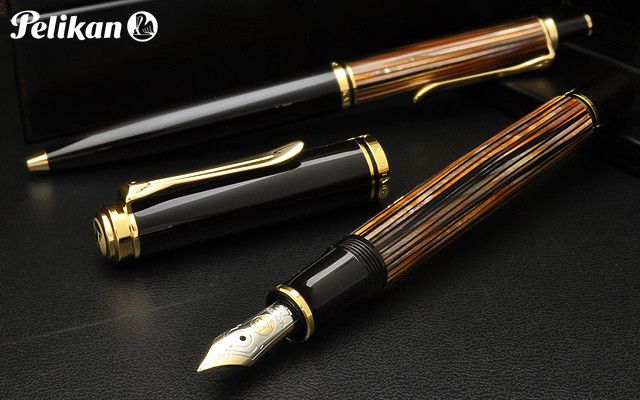 Pelikan ペリカン 万年筆 特別生産品 スーベレーン M400 茶縞 | ペンハウス