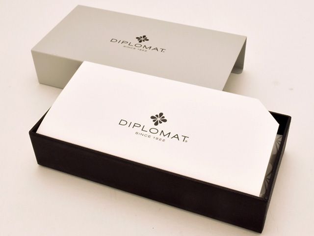 DIPLOMAT ディプロマット ボールペン アエロ マットシルバー 1957215
