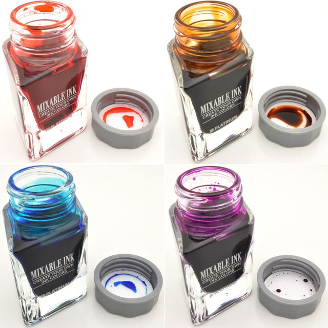 PLATINUM プラチナ万年筆 ミクサブルインク ミニ 水性染料インク INKM