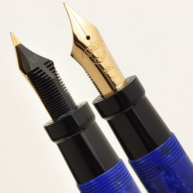 限定レア Aurora アウロラ インテルナツィオナーレ ブルー 万年筆