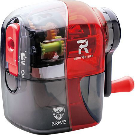 SONIC ソニック 子供文房具 鉛筆削り トガリターン 手動鉛筆削り