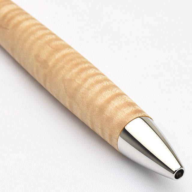 工房 楔 ボールペン ルーチェペン 楓ちぢみ杢 | ペンハウス