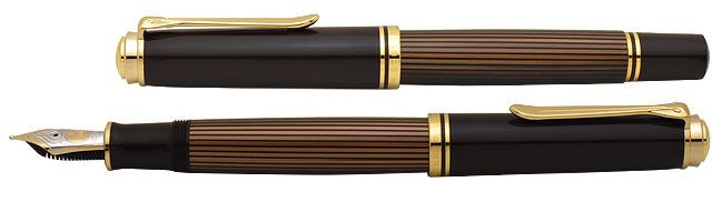 Pelikan ペリカン ブラウンブラック】Pelikan 万年筆 特別生産品